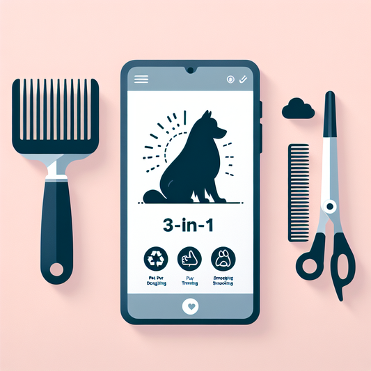 Top 5 Features of the 3‑In‑1 Pet Grooming Comb You Can’t Ignore