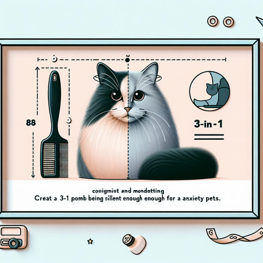 Is the 3‑In‑1 Pet Comb Silent Enough for Anxious Pets?