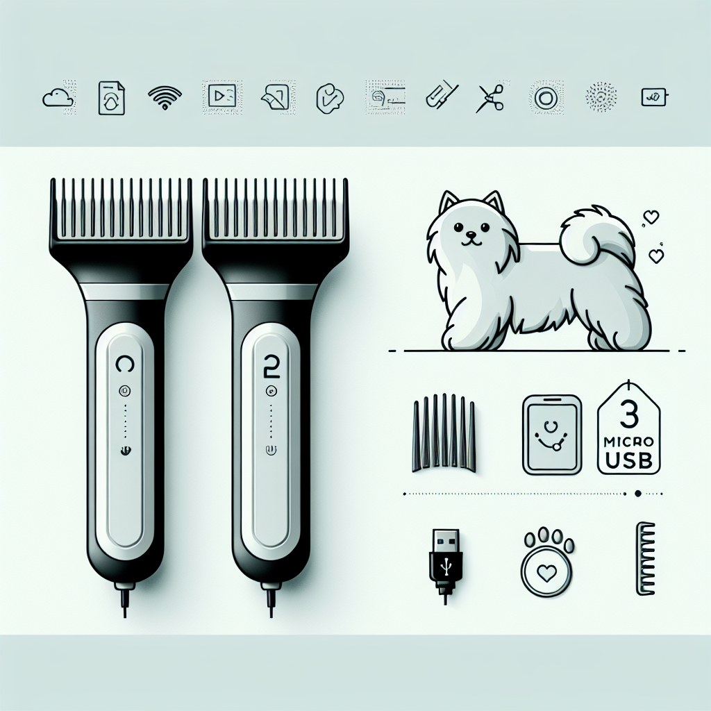 USB‑Rechargeable: The Next‑Gen 3‑In‑1 Pet Grooming Comb